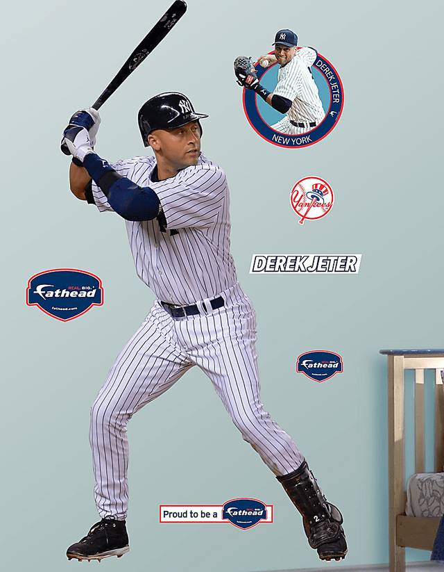 MLB Derek Jeter Fathead Wall Decal - Thumbnail - Image 1