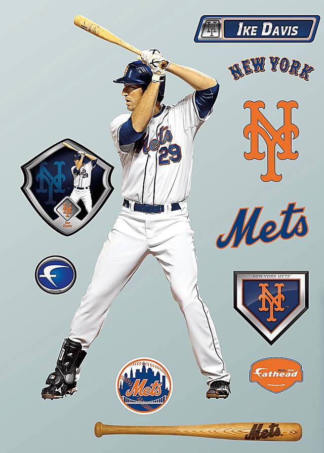 MLB Ike Davis Fathead Wall Decal - Thumbnail - Image 1