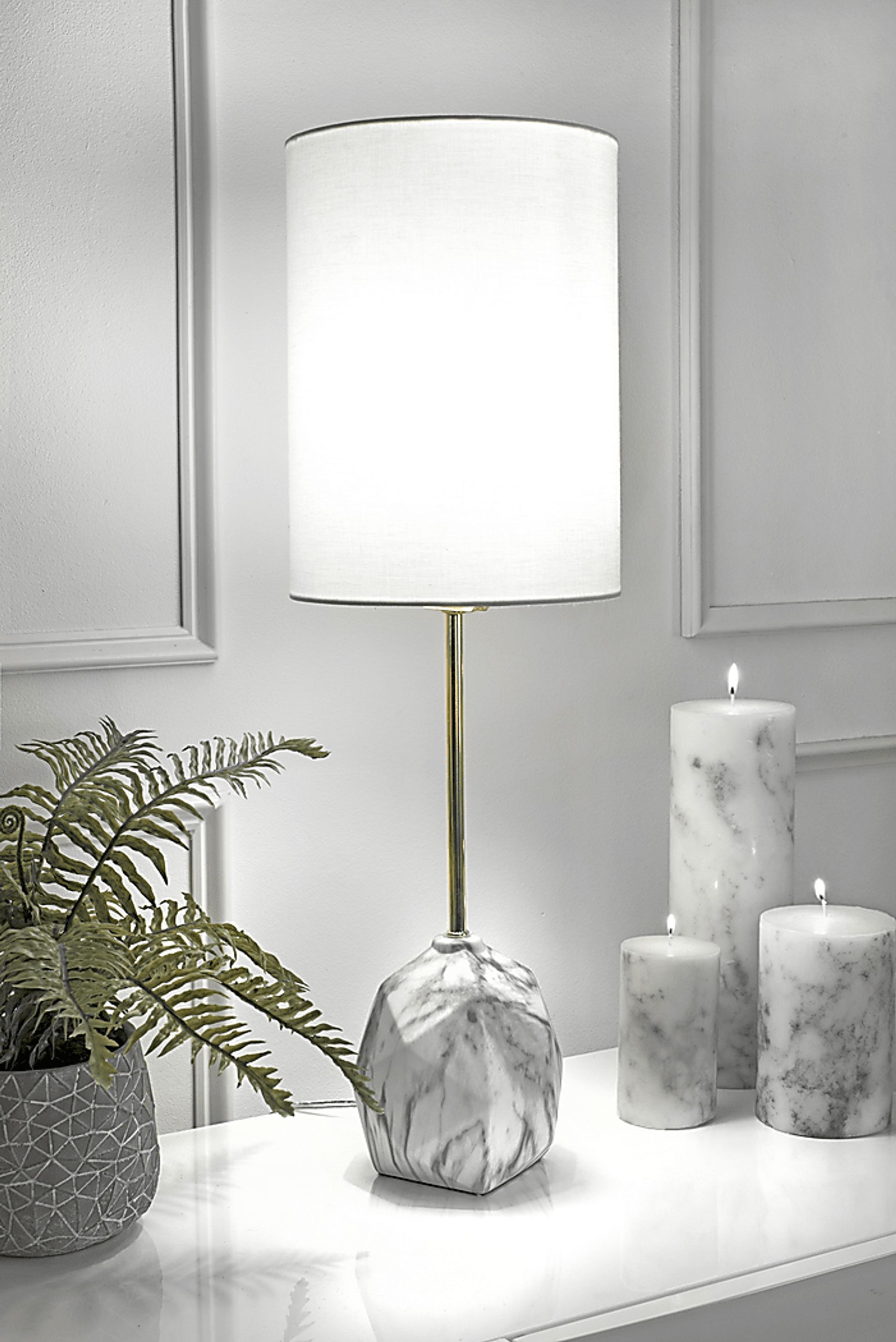 Mobina Gray Lamp - Image 2