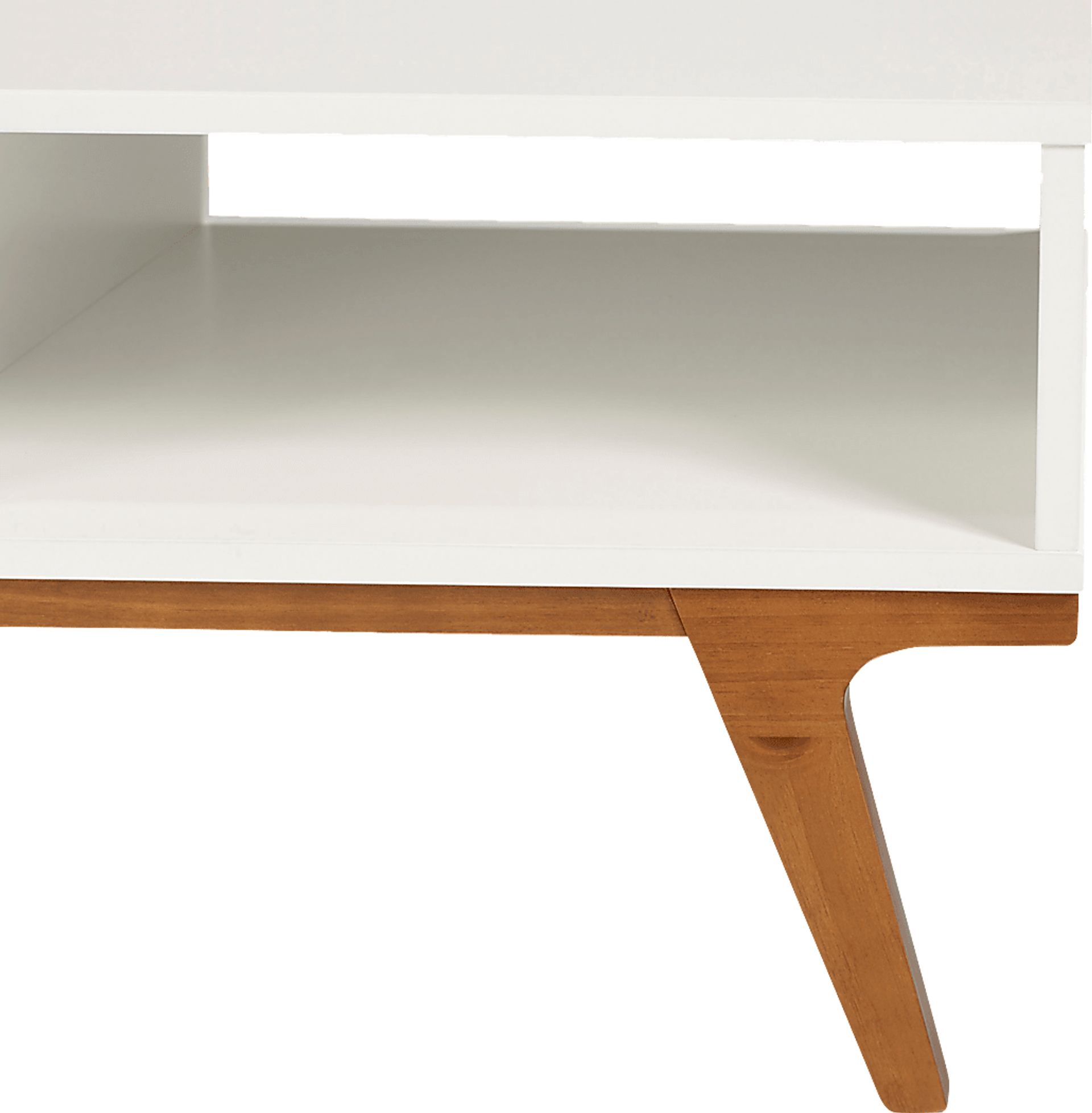 Mockernut White Cocktail Table - Image 3