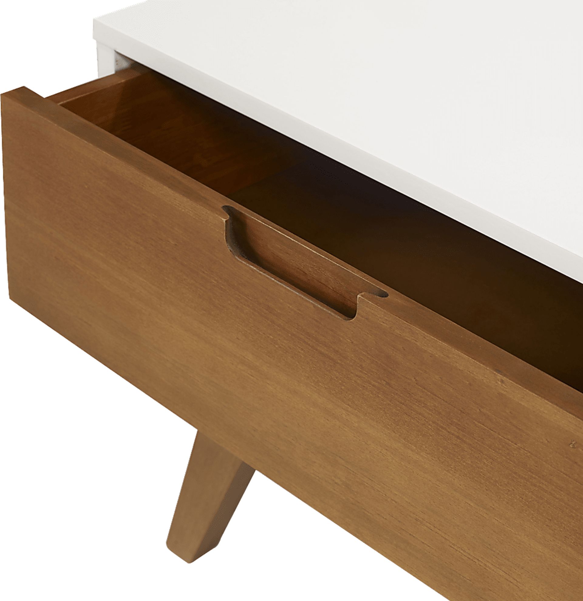 Mockernut White Cocktail Table - Image 4