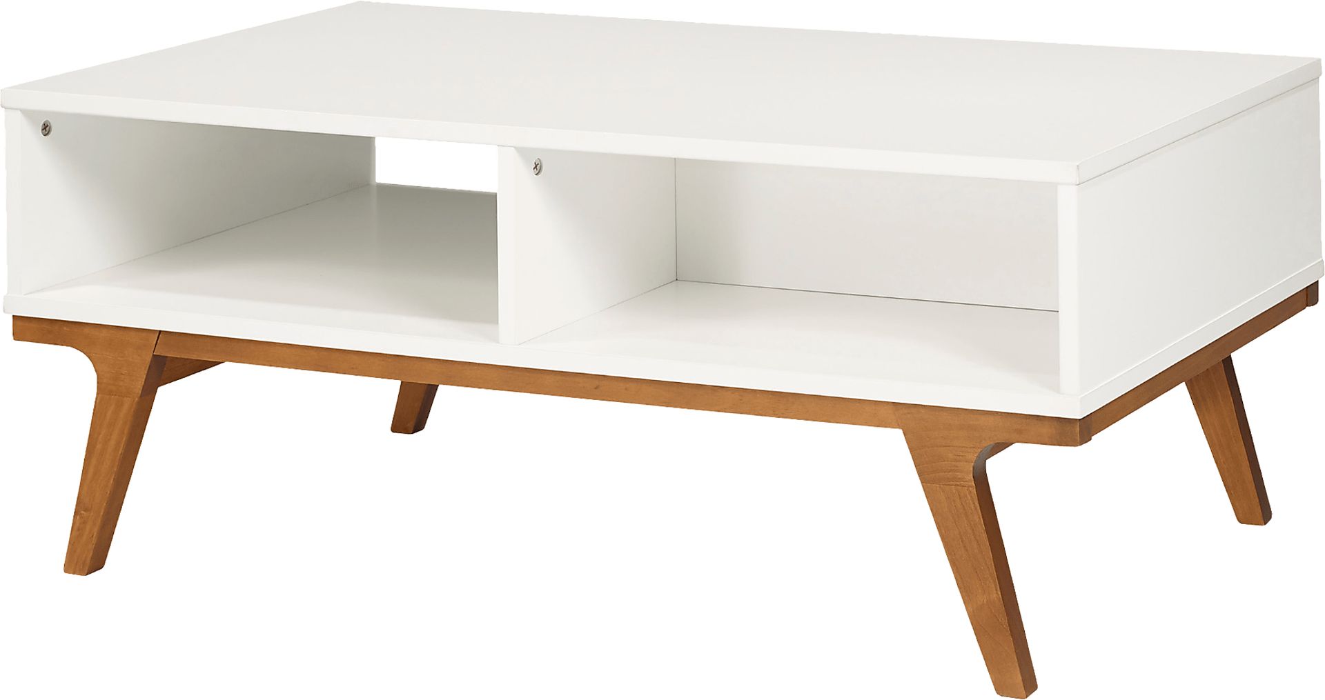 Mockernut White Cocktail Table - Image 1
