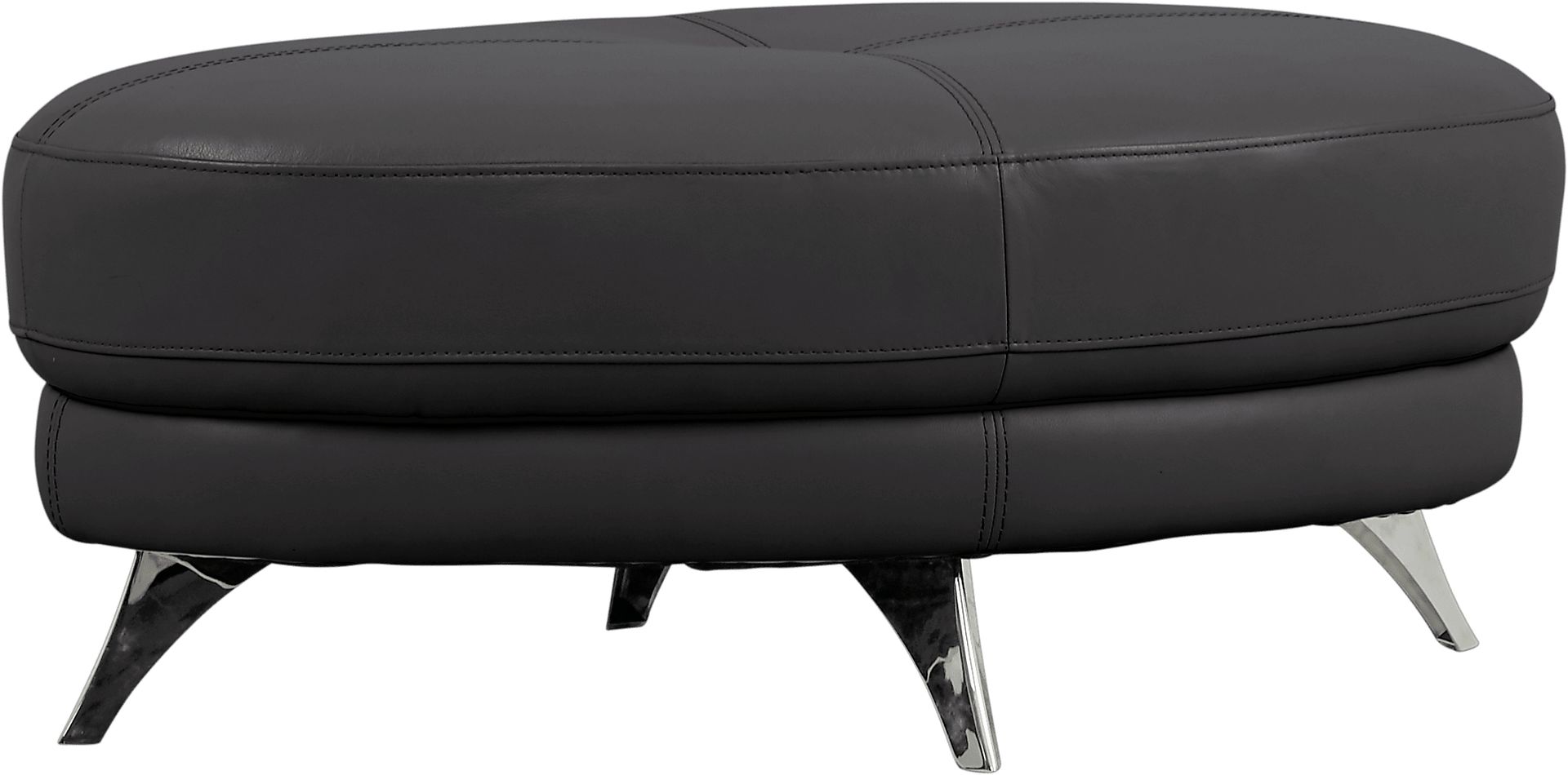 Modena Black Cocktail Ottoman - Image 1