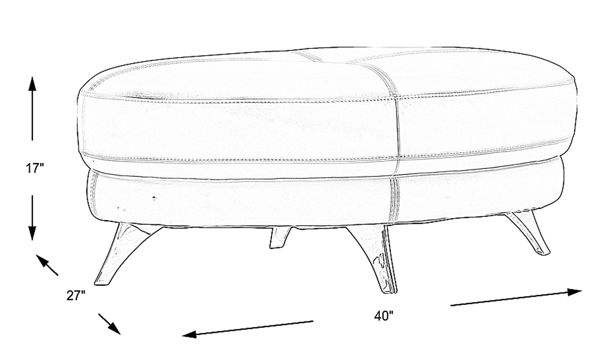 Dimension Image. Please refer to the Dimension Tab on this page for dimension details.