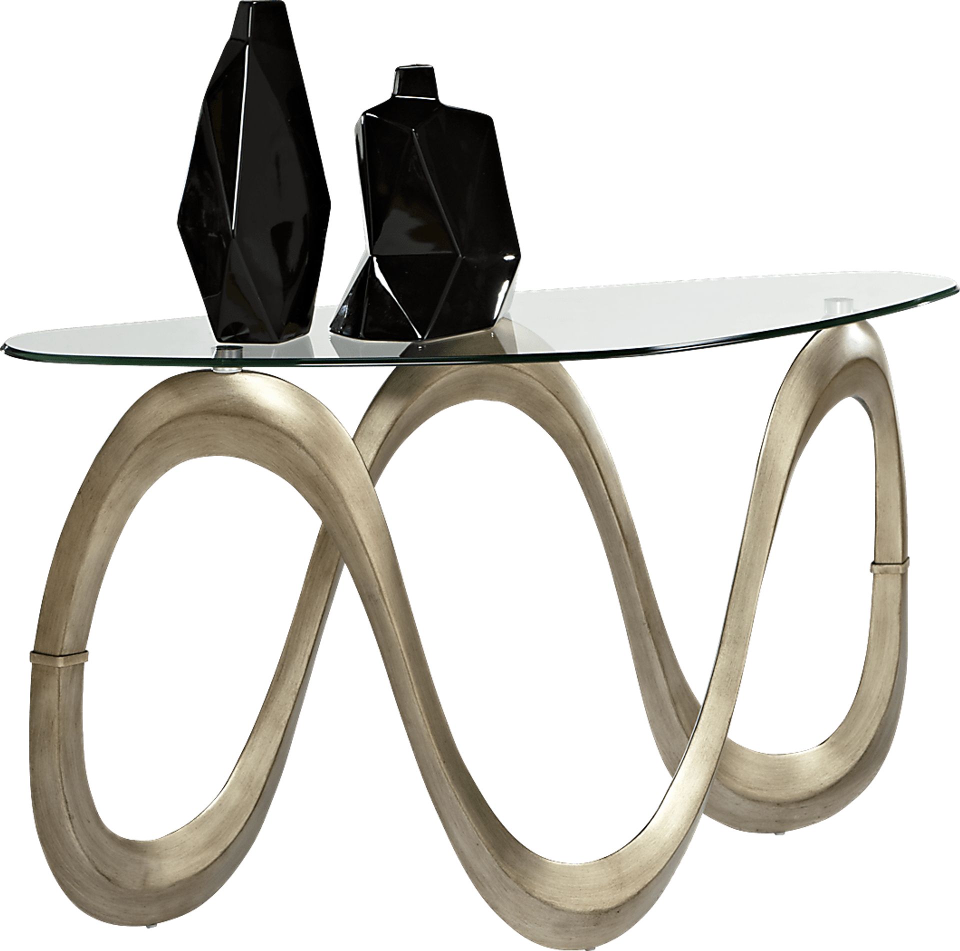Modern Art Metal Sofa Table - Image 1