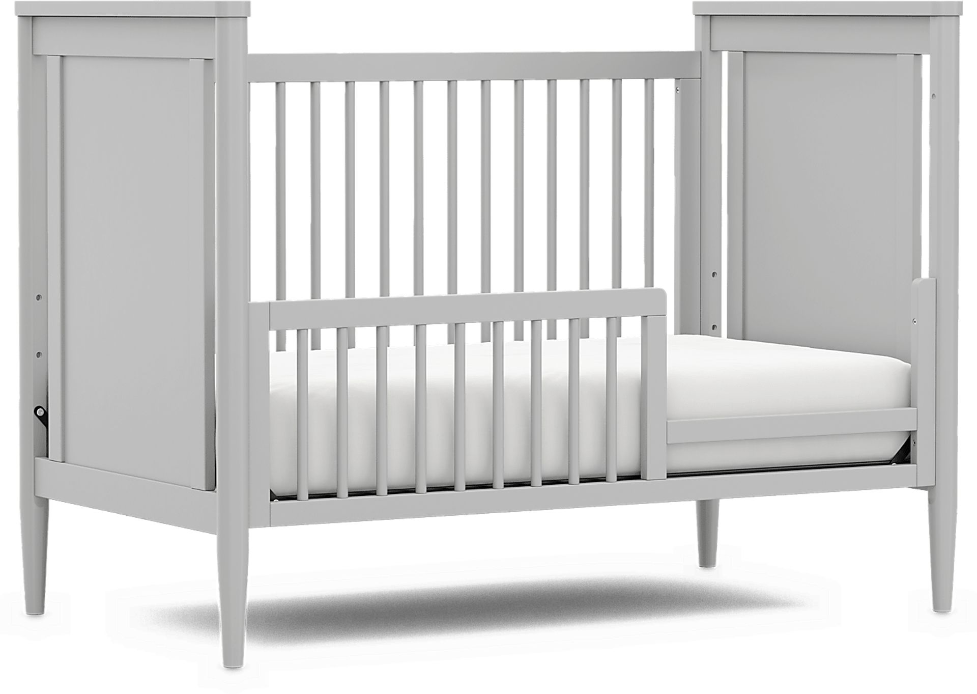 Modern Colors Light Gray Toddler Rail - Image 1