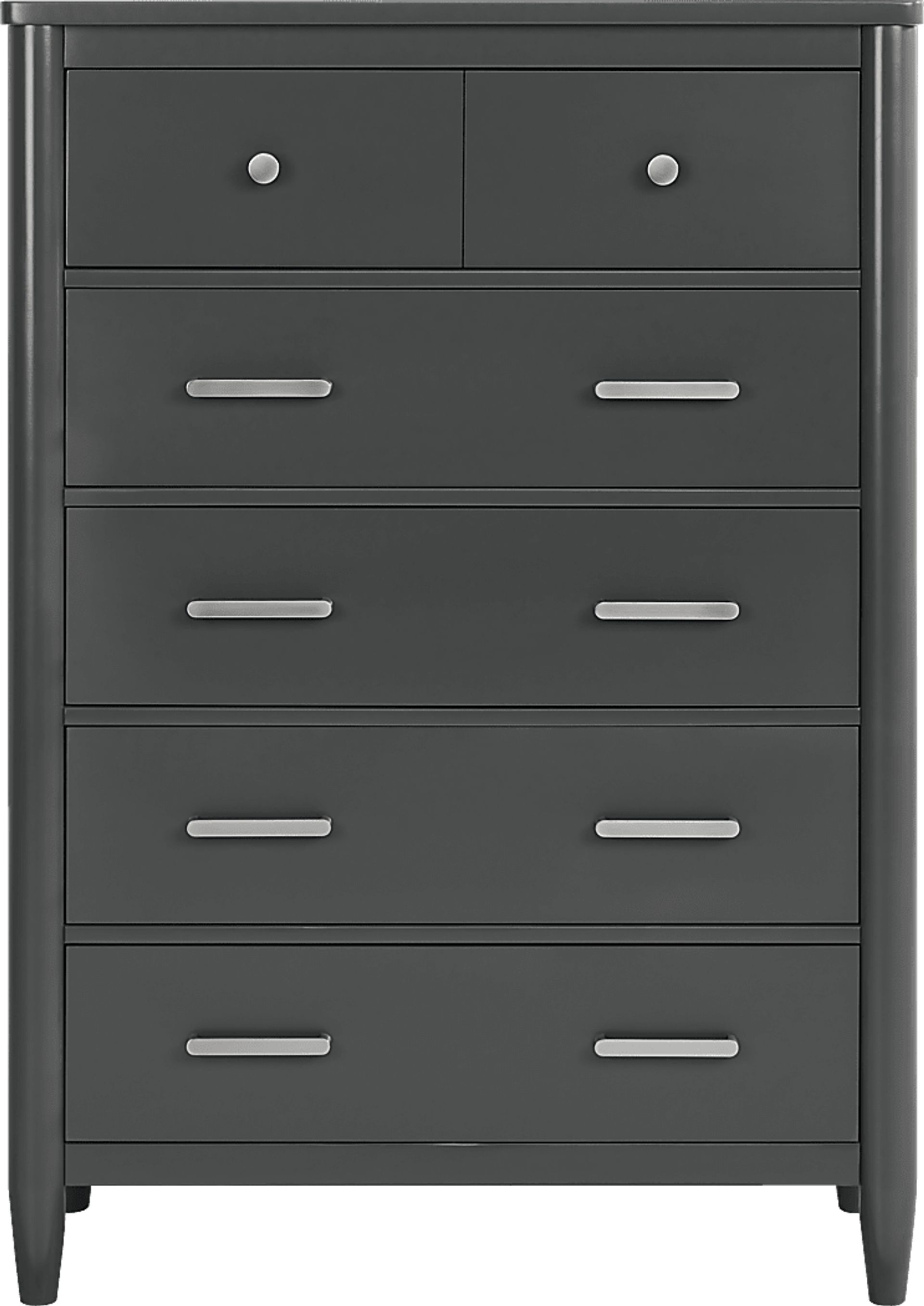 Modern Villa Iron Ore 5 Drawer Chest - Image 1