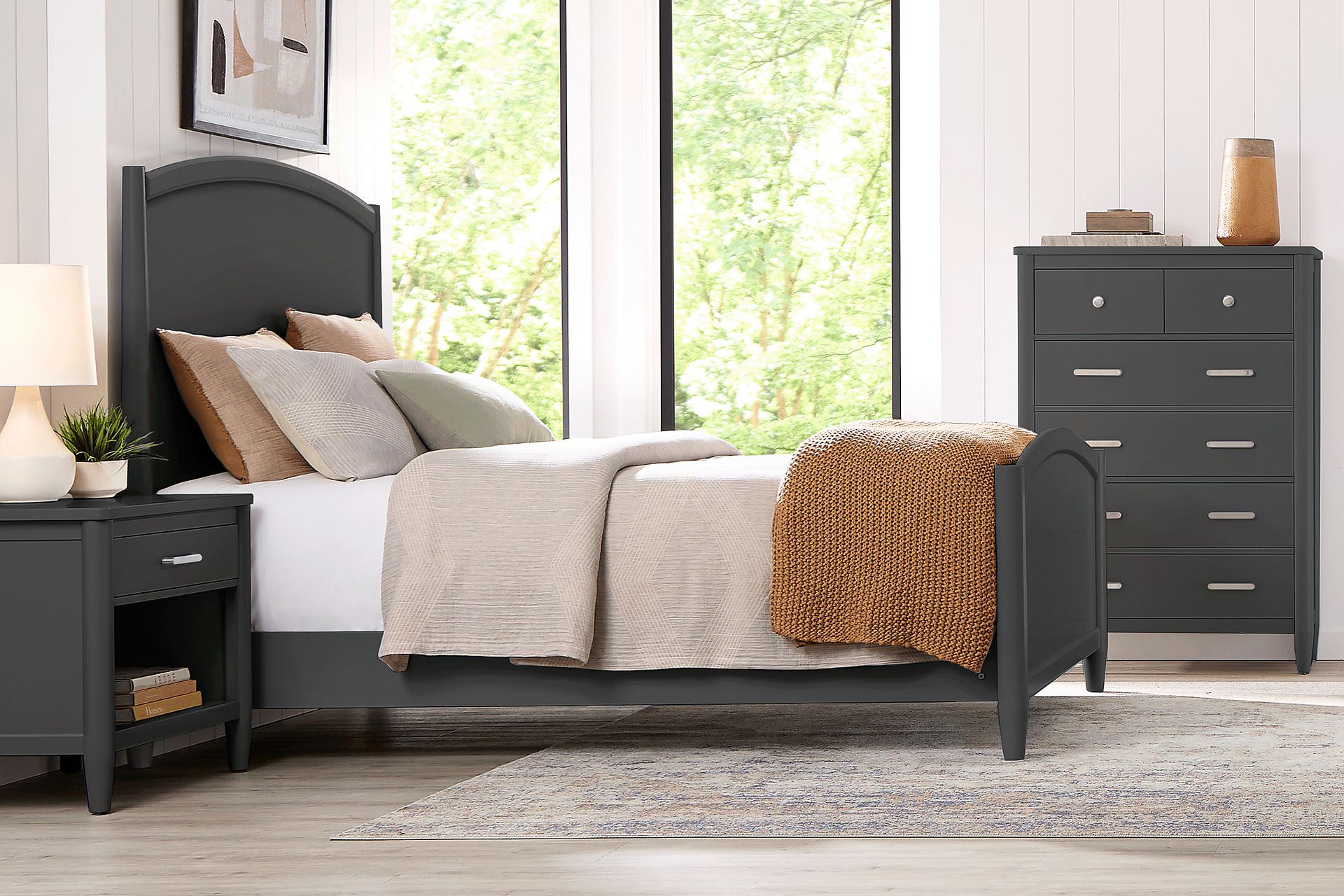 Modern Villa Iron Ore 5 Drawer Chest - Image 2