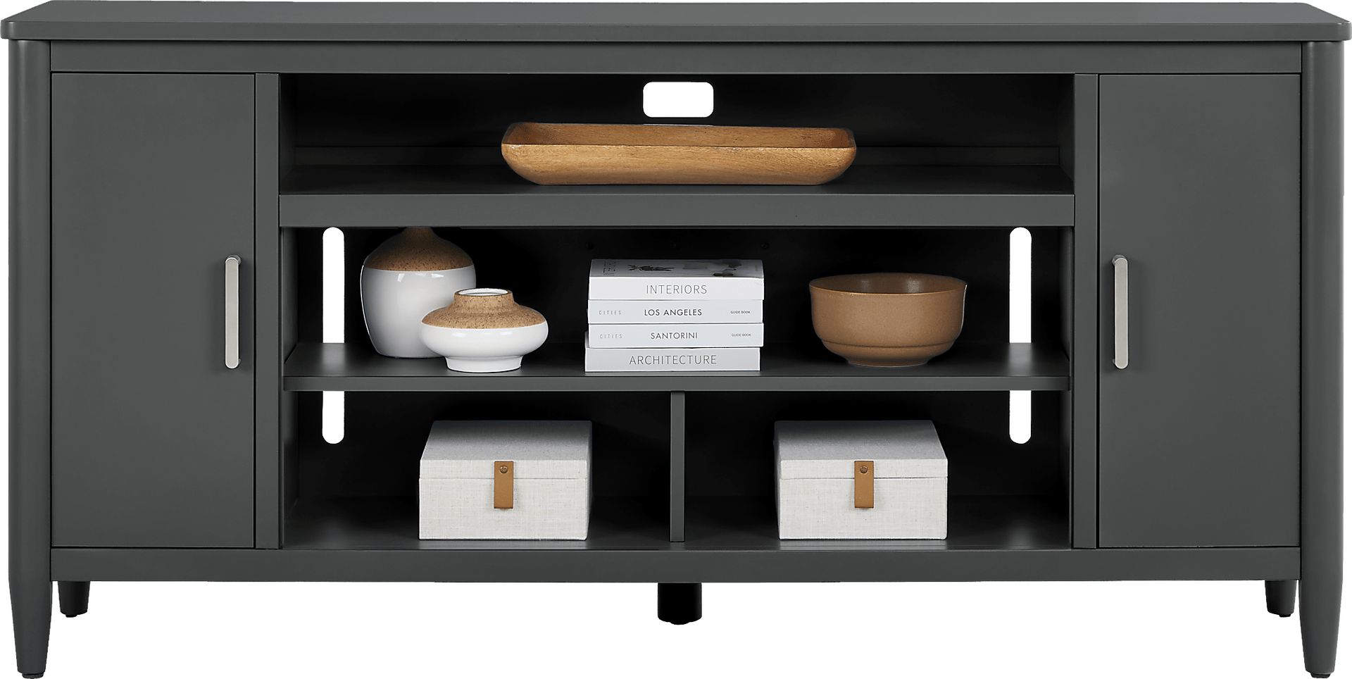Modern Villa Iron Ore 72 in. Console - Image 2