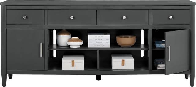 Modern Villa Iron Ore 82 in. Console - Thumbnail - Image 3