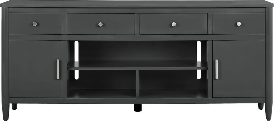 Modern Villa Iron Ore 82 in. Console