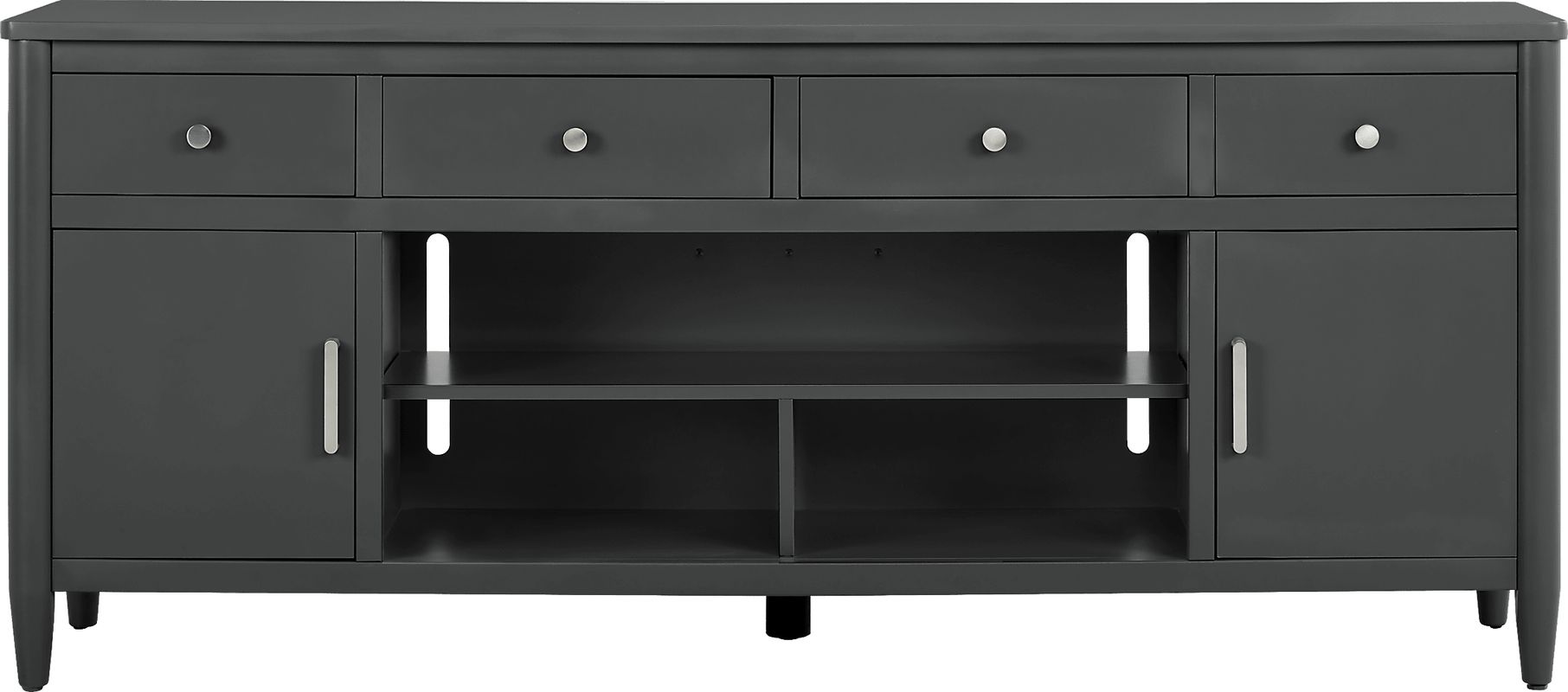 Modern Villa Iron Ore 82 in. Console