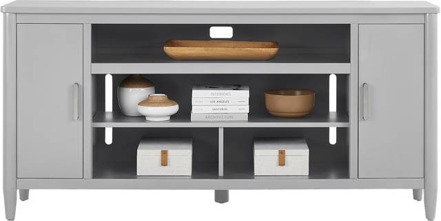 Modern Villa Light Gray 72 in. Console - Thumbnail - Image 2