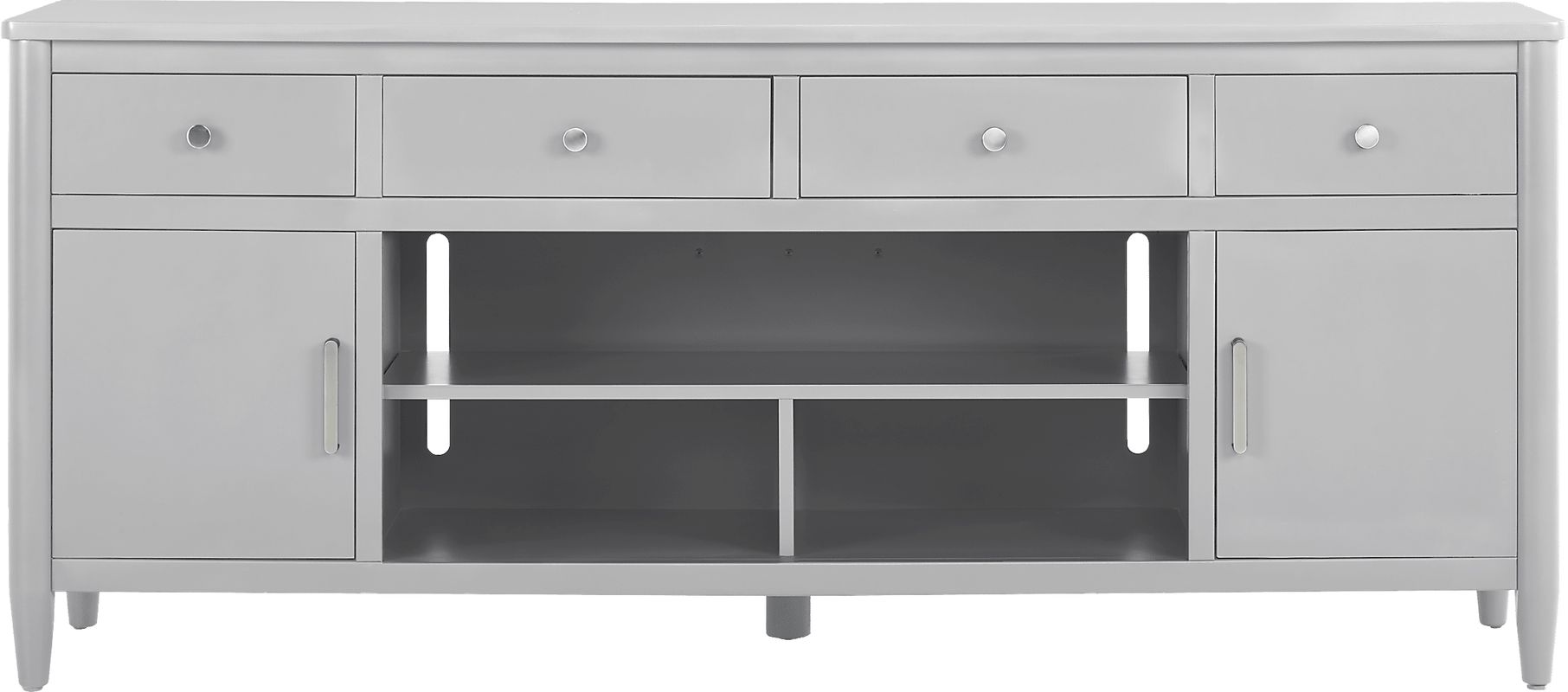 Modern Villa Light Gray 82 in. Console