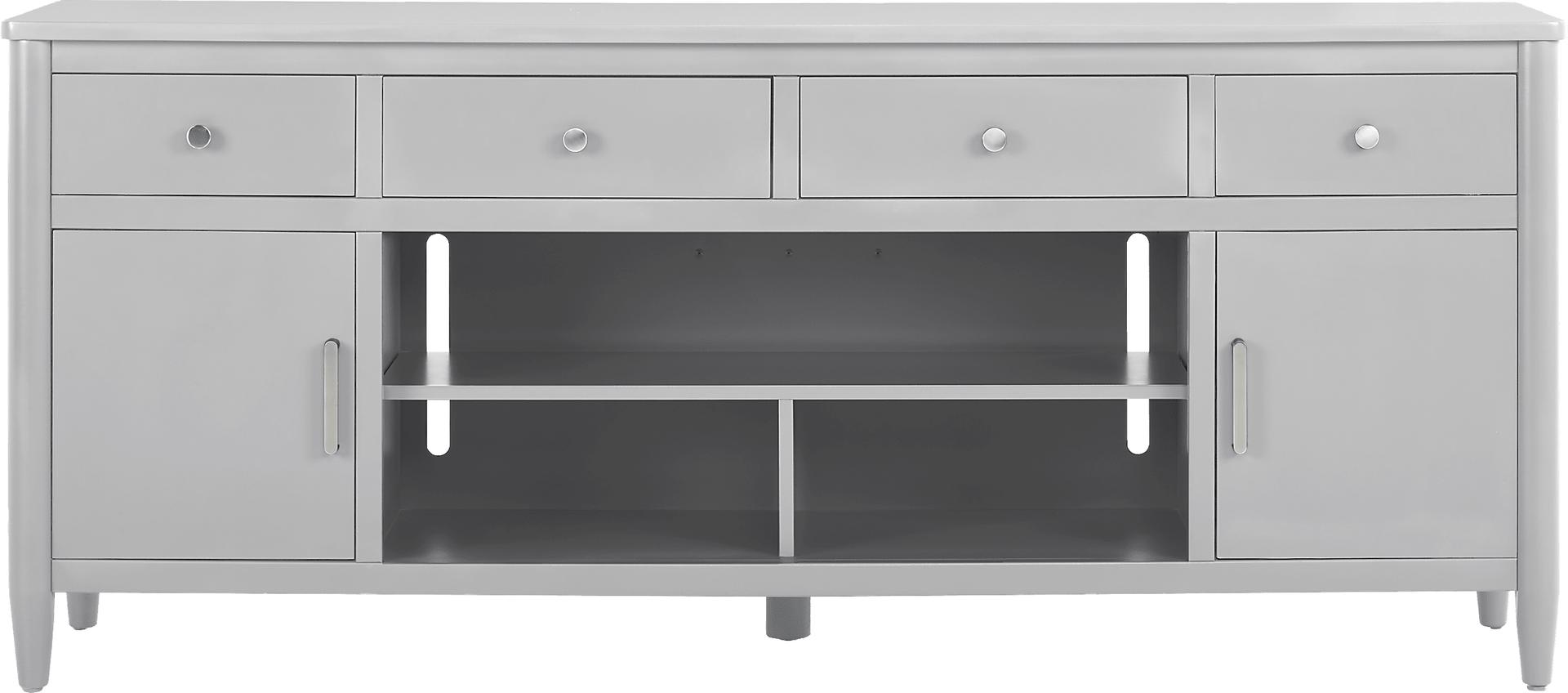 Modern Villa Light Gray 82 in. Console