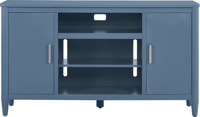 Modern Villa Slate Blue 62 in. Console