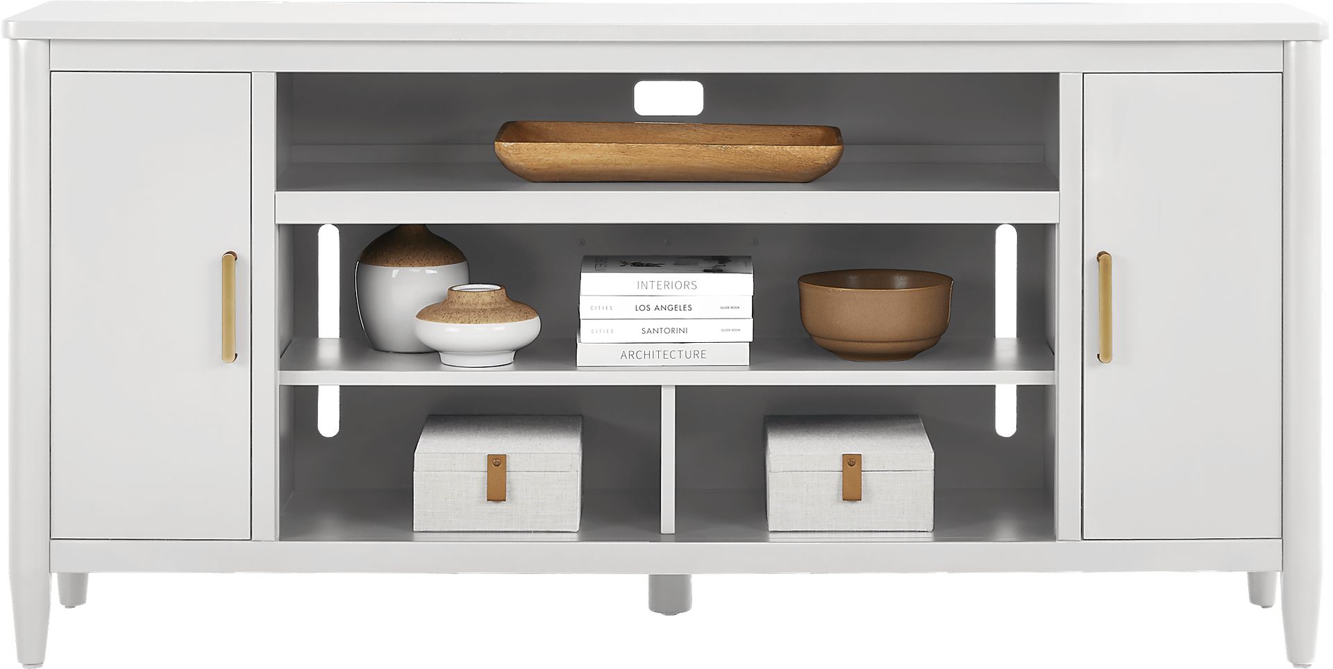 Modern Villa White 72 in. Console - Image 2