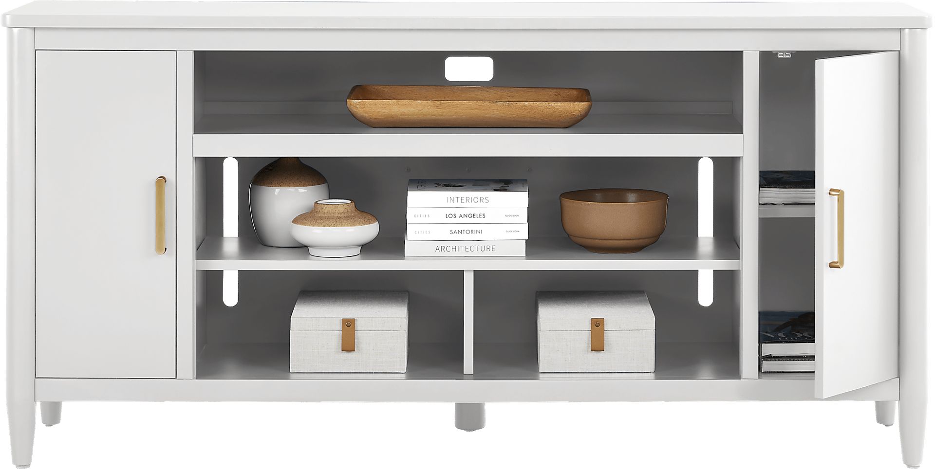Modern Villa White 72 in. Console - Image 3
