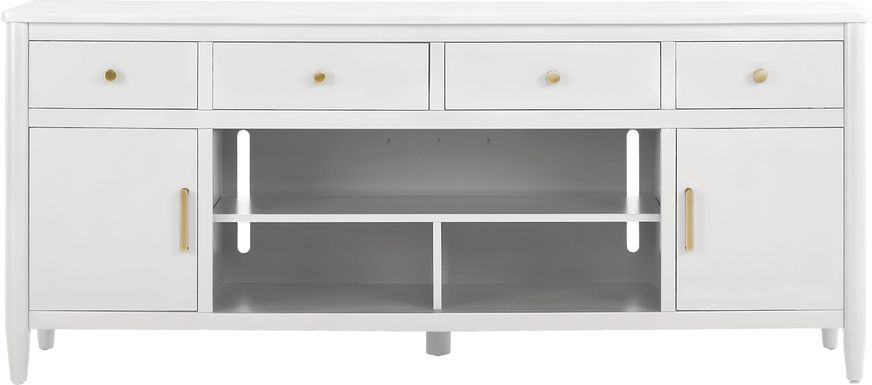 Modern Villa White 82 in. Console