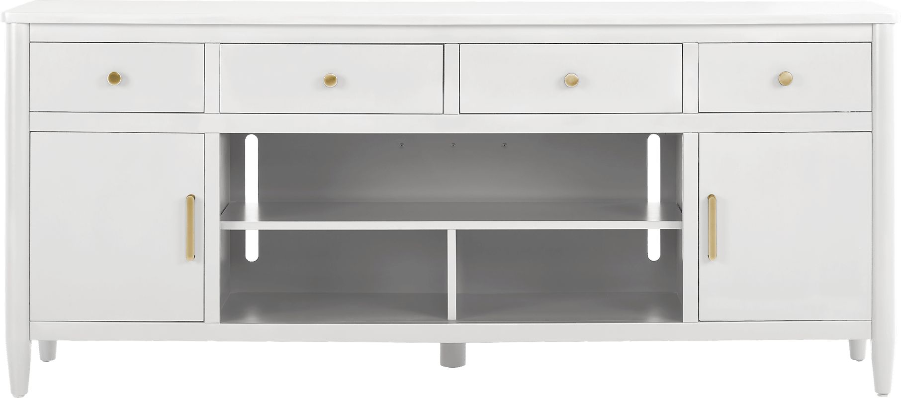Modern Villa White 82 in. Console