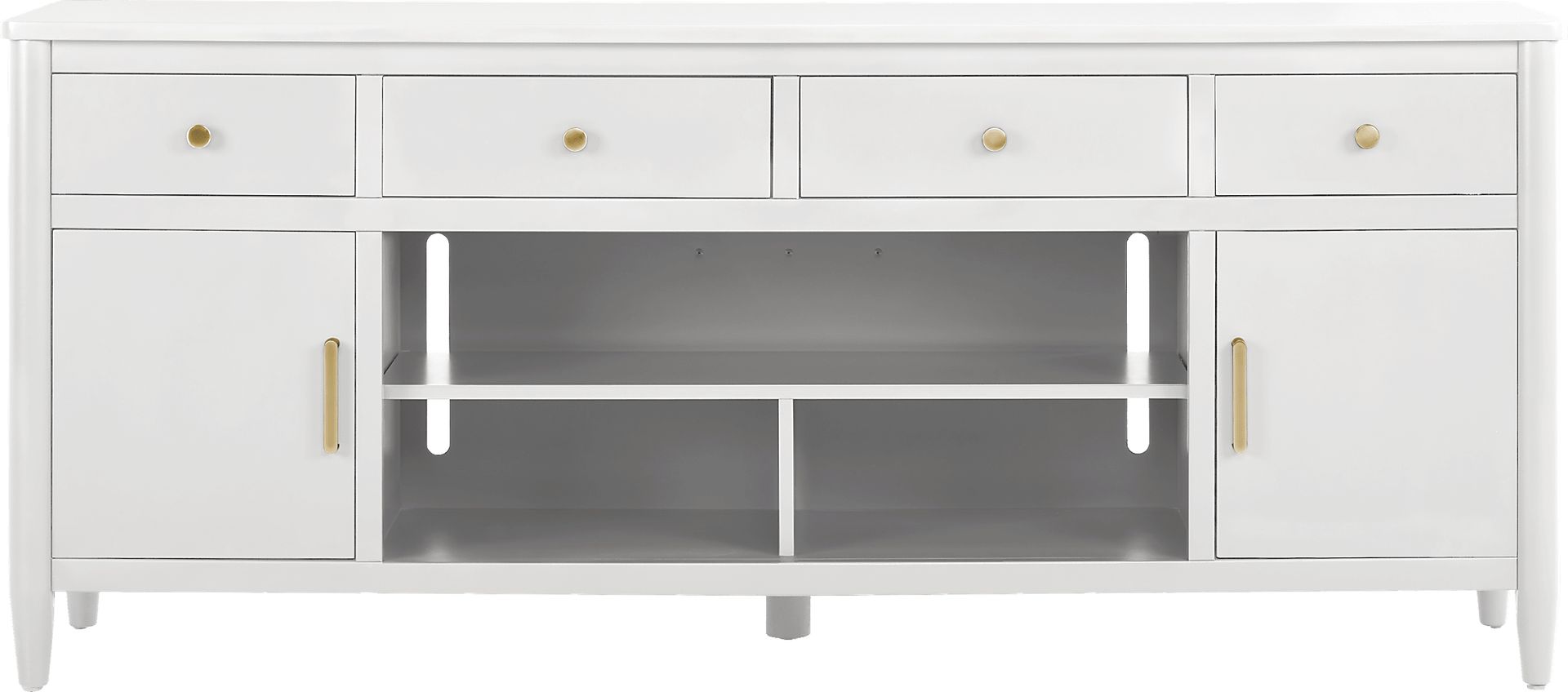 Modern Villa White 82 in. Console - Image 1