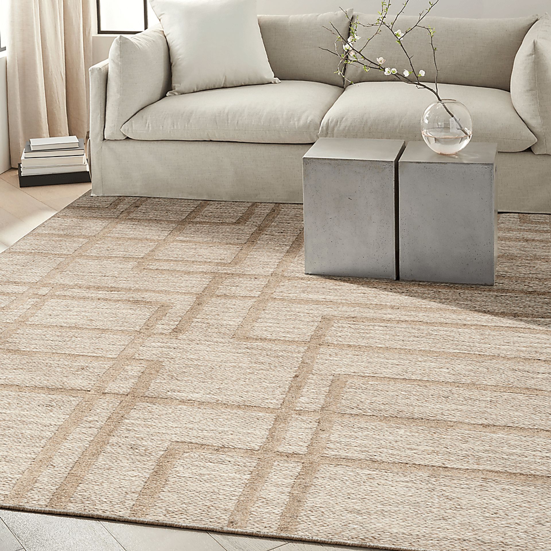 Modra Brown 8'6 x 11'6 Rug - Image 2