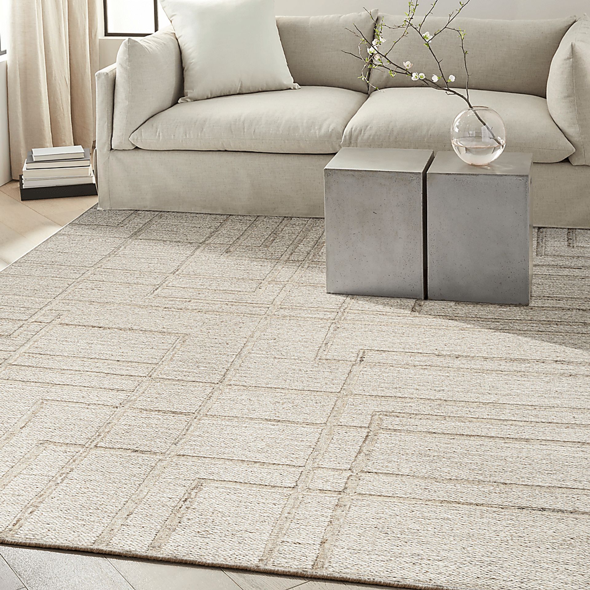 Modra Gray 5'3 x 7'3 Rug - Image 2