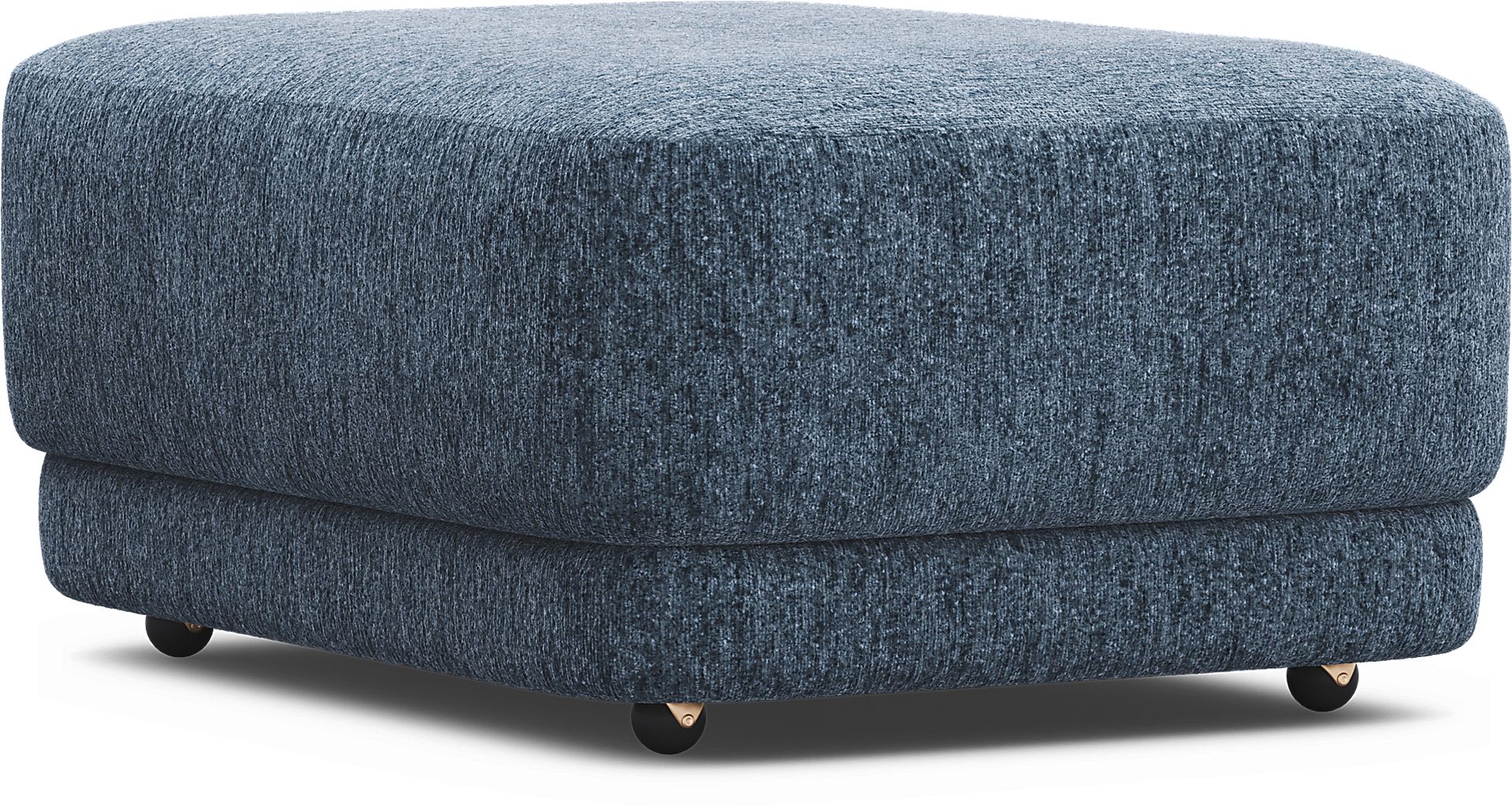 ModularFour Navy Ottoman - Image 1