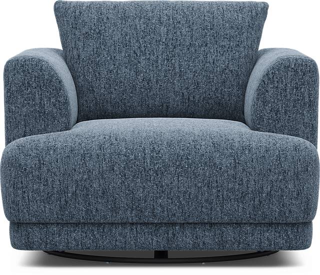 ModularFour Navy Swivel Chair - Thumbnail - Image 2