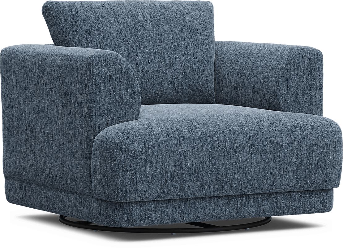 ModularFour Navy Swivel Chair