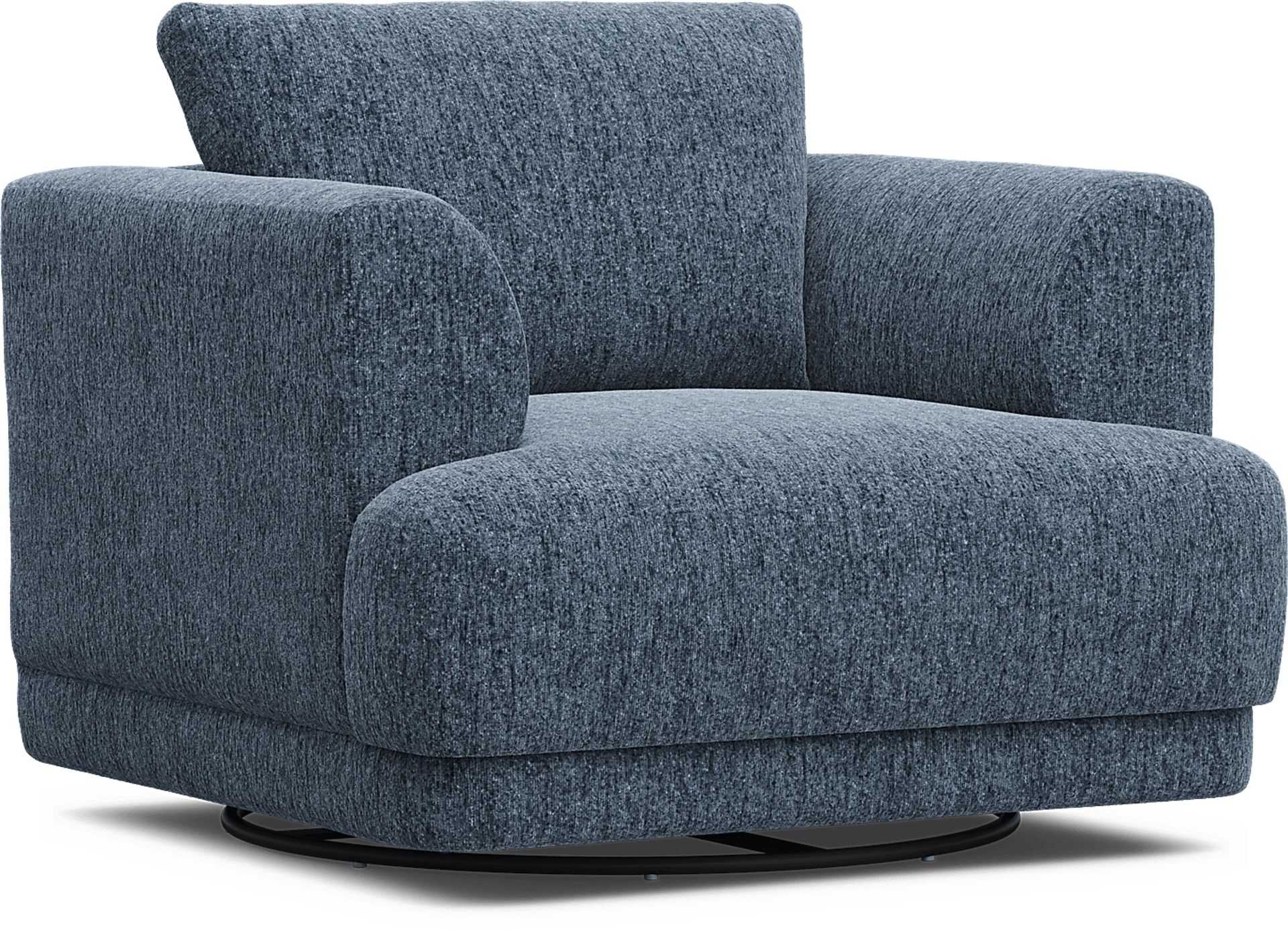 ModularFour Navy Swivel Chair - Image 1