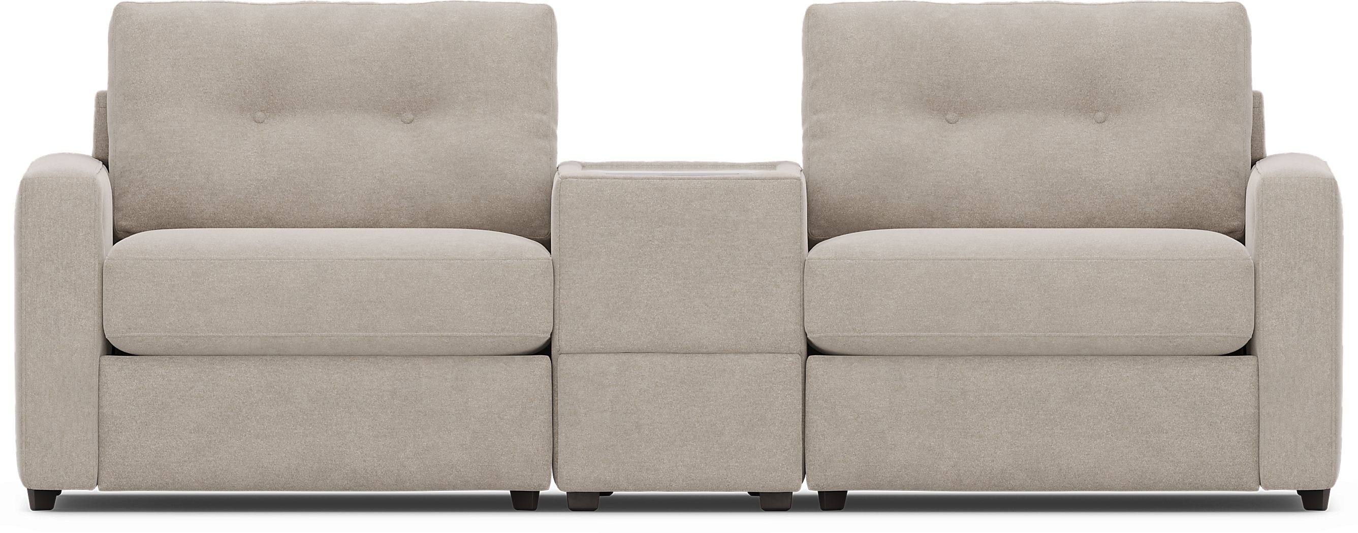 ModularOne 8 Pc Sectional with Media Consoles