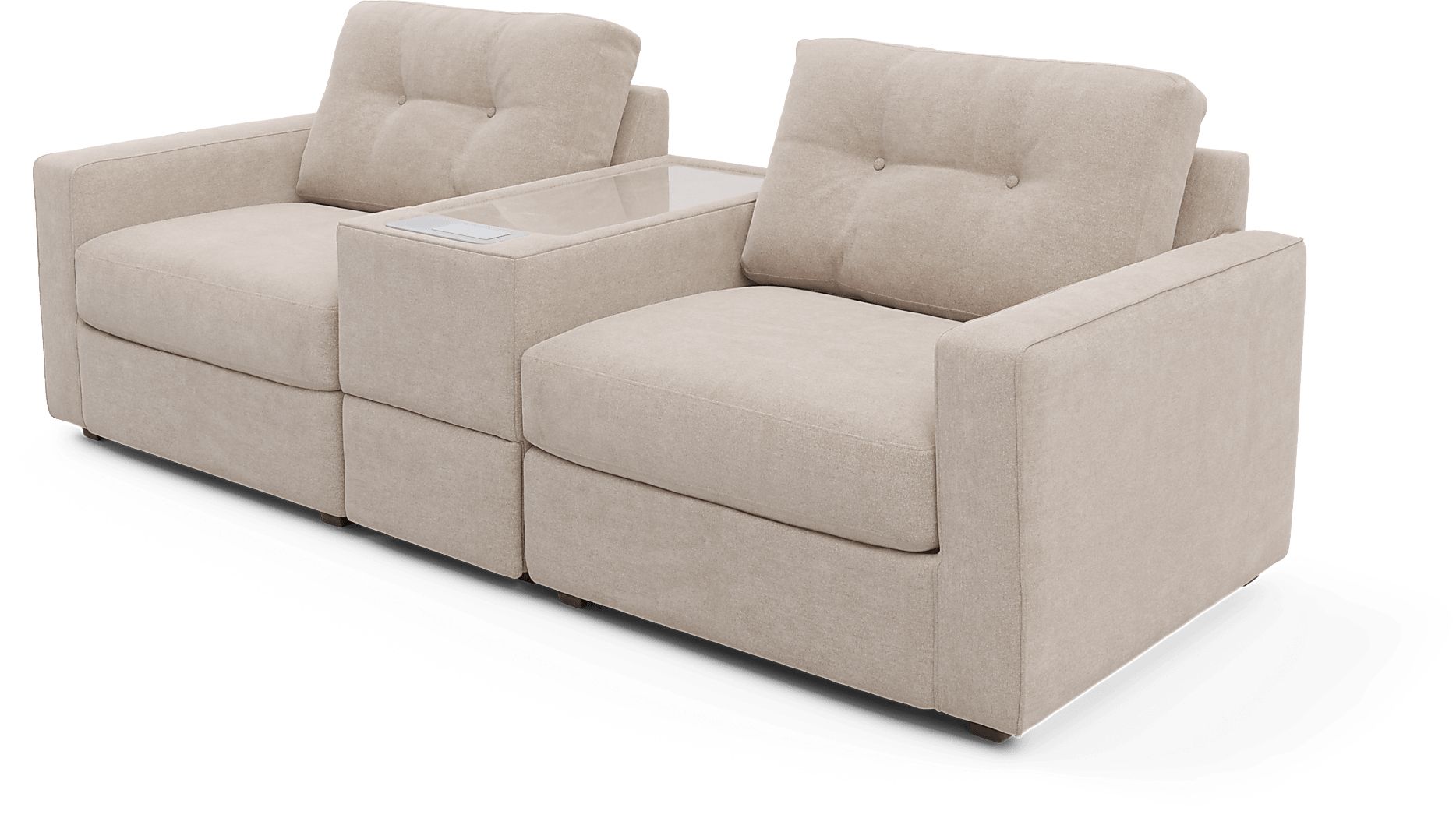 ModularOne 8 Pc Sectional with Media Consoles - Thumbnail 5