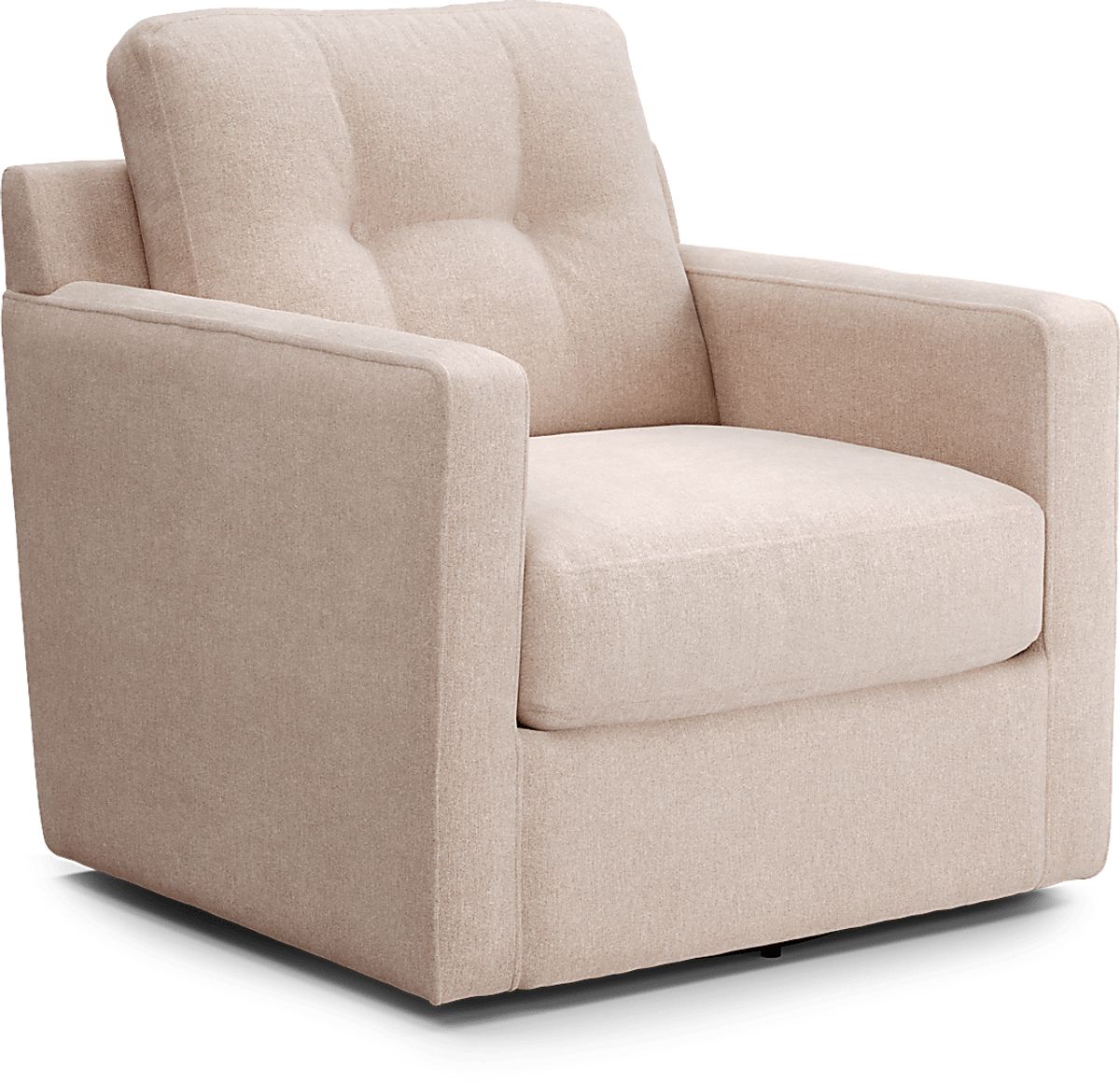 Drew & Jonathan Modularone Beige Chenille Fabric Accent Chair | Rooms to Go
