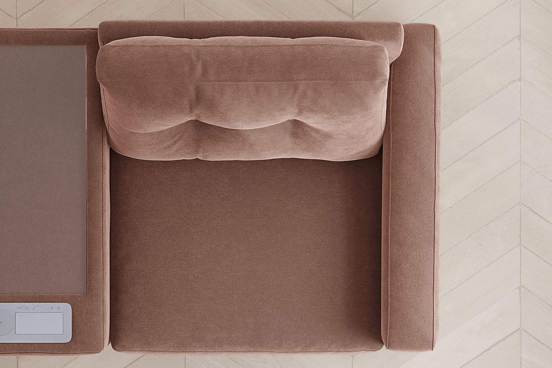 ModularOne Copper 3 Pc Sectional with Media Console - Image 11