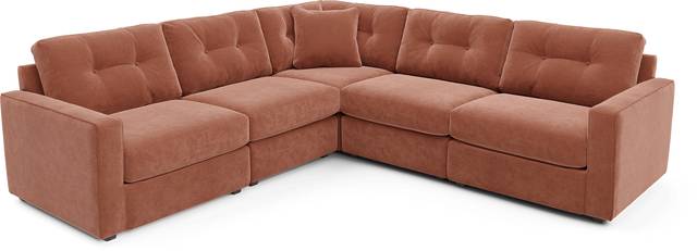 ModularOne Copper 5 Pc Sectional - Thumbnail - Image 1
