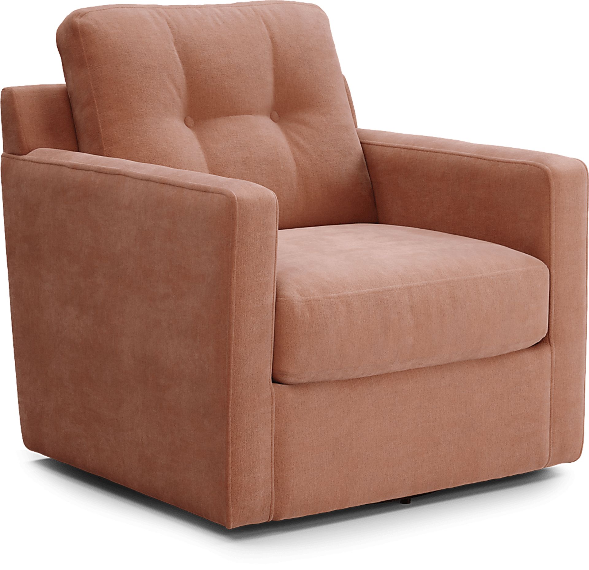 ModularOne Copper Swivel Accent Chair - Image 1