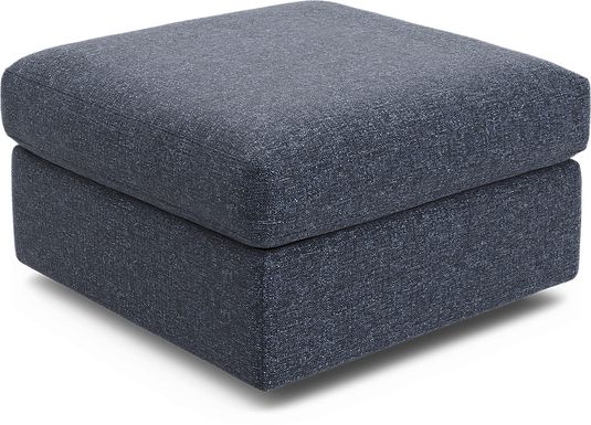 ModularOne Dark Blue Storage Bumper Ottoman