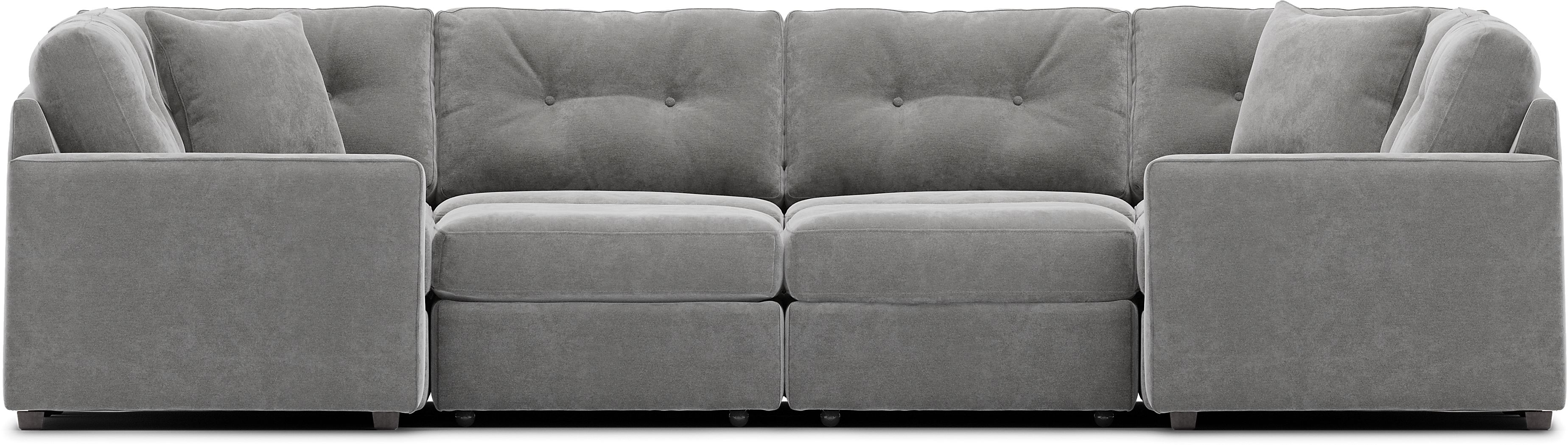 ModularOne 8 Pc Sectional with Media Consoles - Thumbnail 3