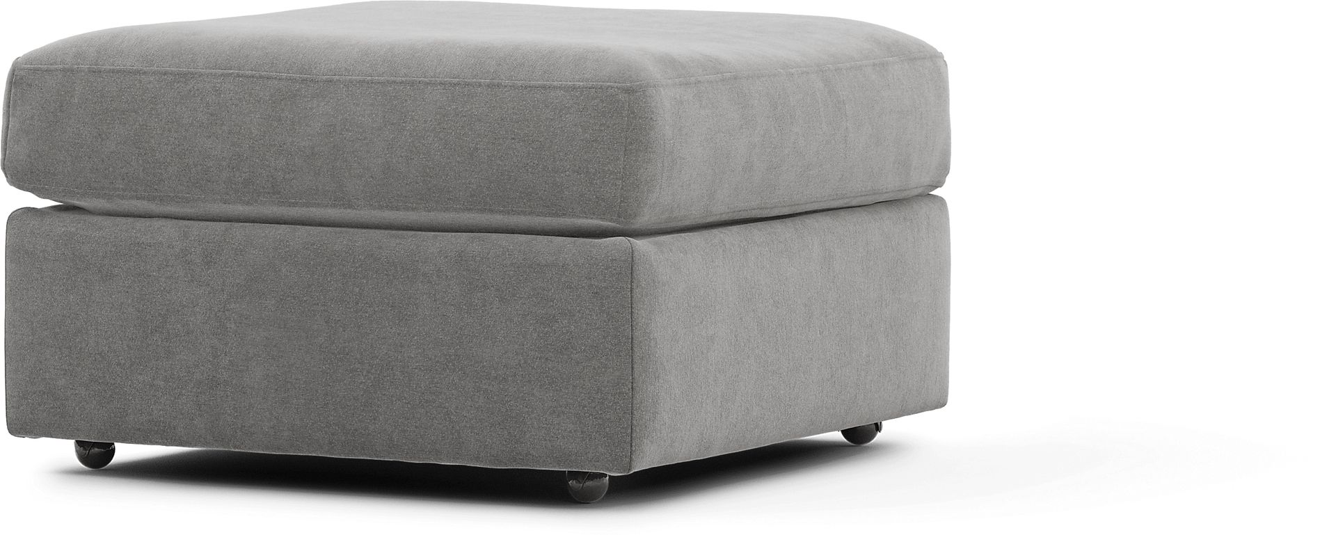 ModularOne Gray Bumper Ottoman - Image 4