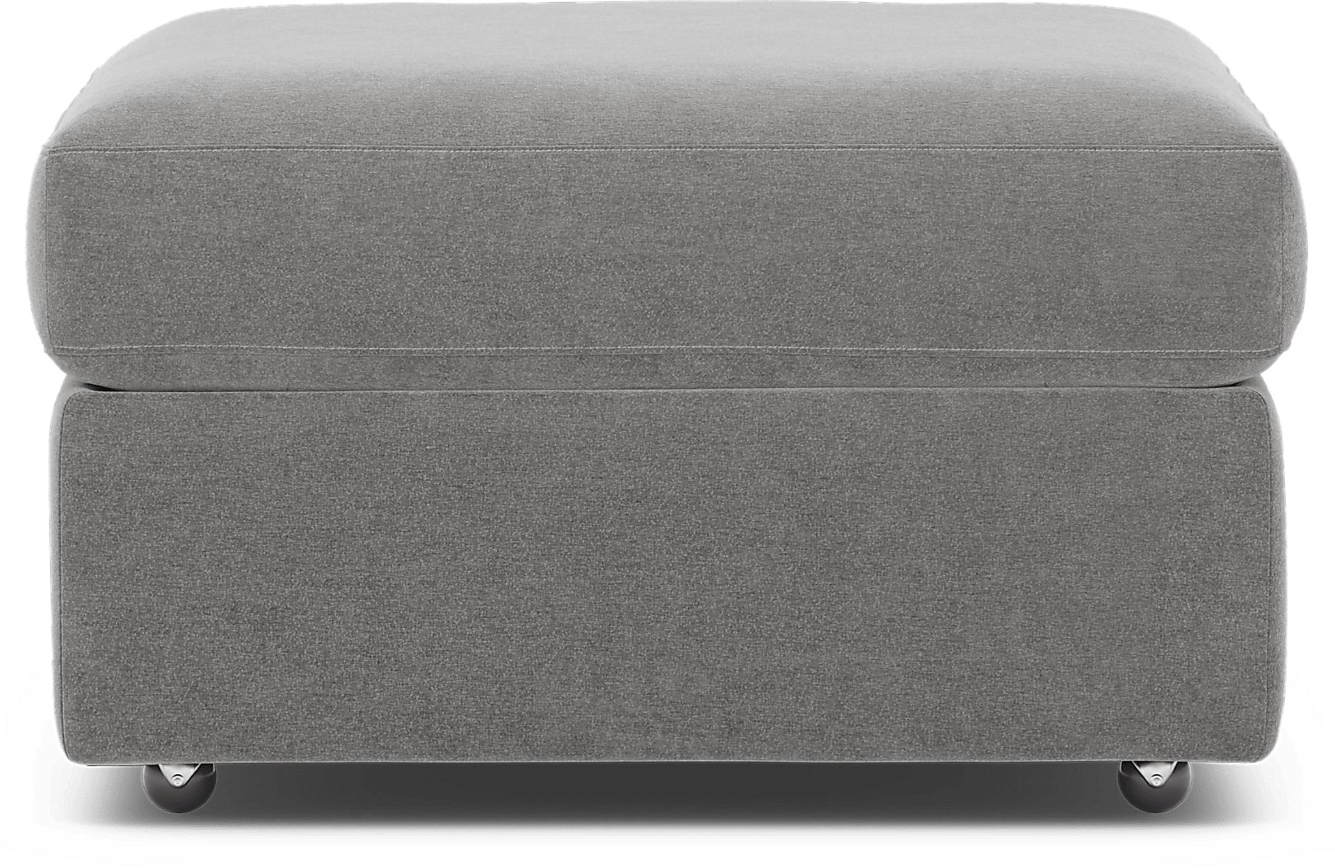 ModularOne Gray Storage Bumper Ottoman - Image 3