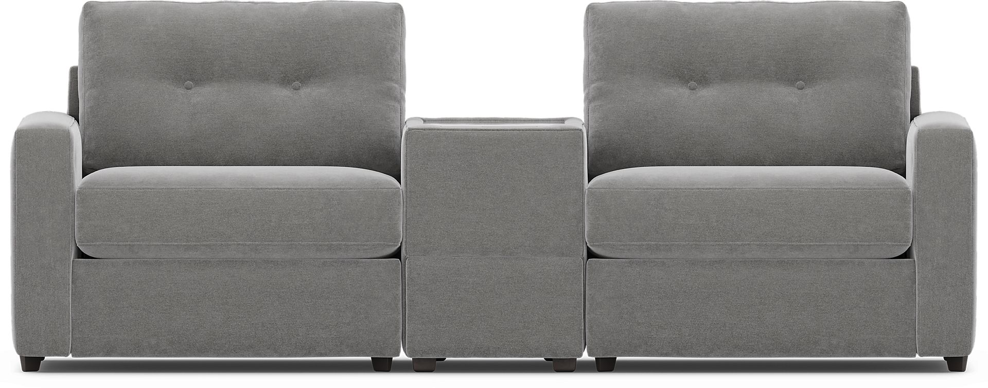 Gray 3 Pc ModularOne with Media Console - Image 3