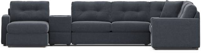 Indigo 7 Pc ModularOne Gel Foam Sleeper with Media Consoles - Thumbnail - Image 3