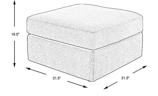 Dimension Image. Please refer to the Dimension Tab on this page for dimension details.