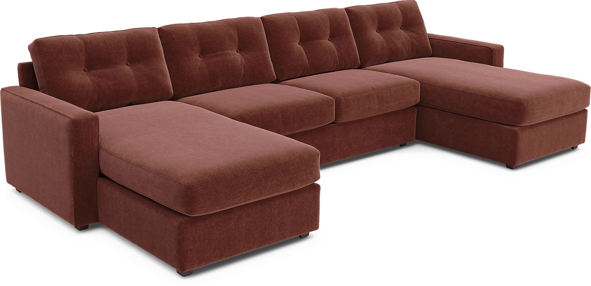 Merlot 3 Pc ModularOne Gel Foam Sleeper - Image 1