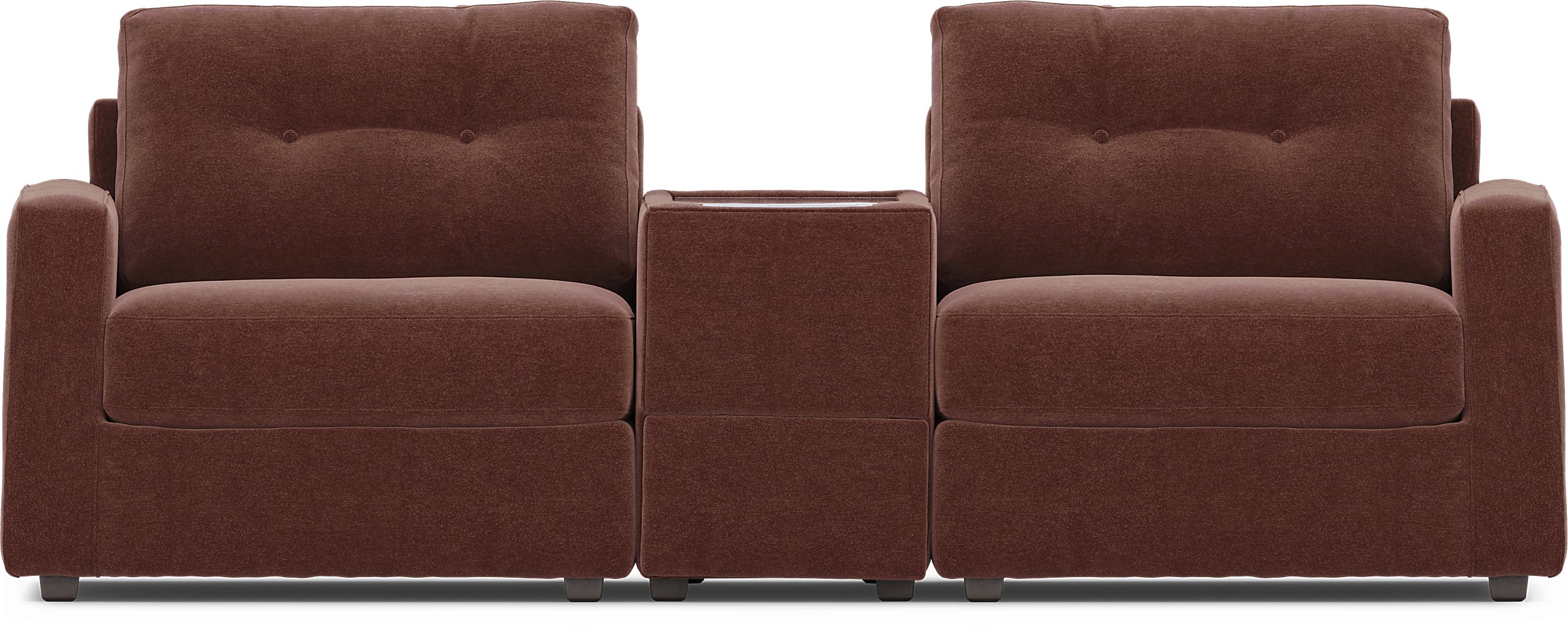 Merlot 3 Pc ModularOne with Media Console - Thumbnail 5