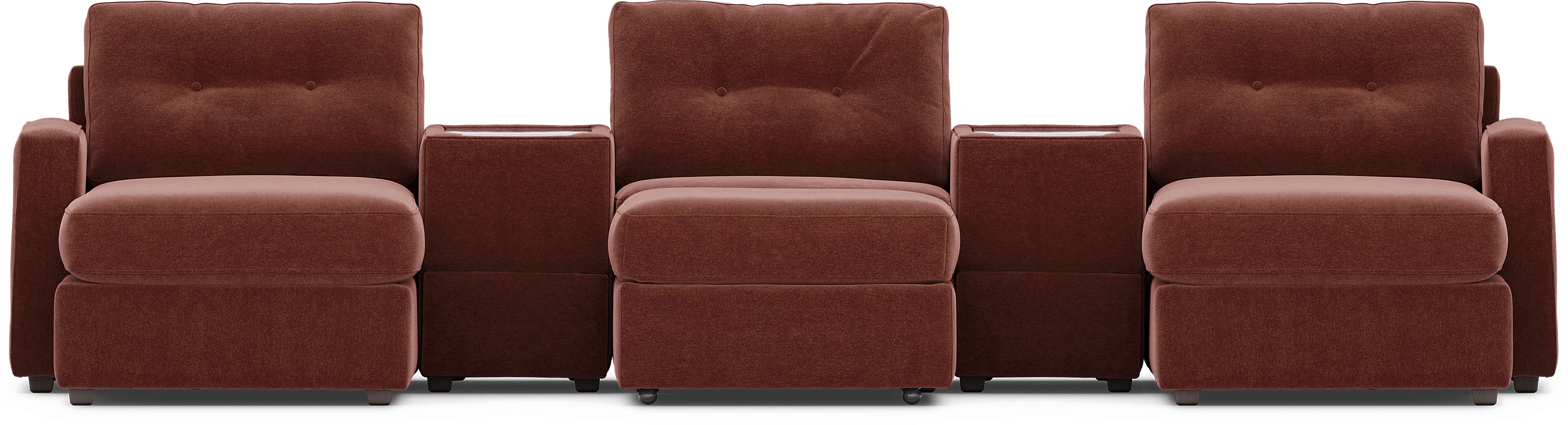 Merlot 6 Pc ModularOne with Media Consoles