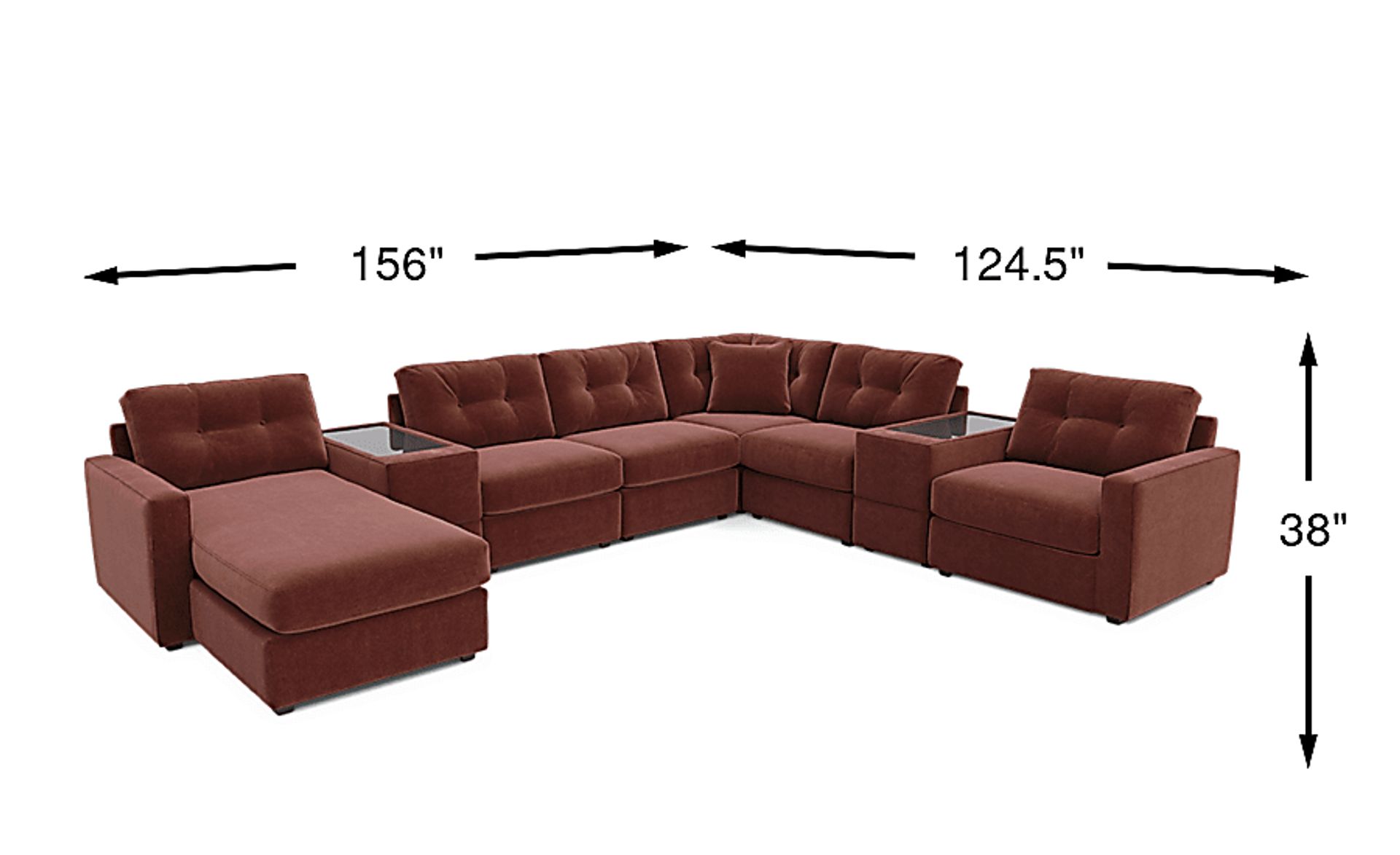 Dimension Image. Please refer to the Dimension Tab on this page for dimension details.