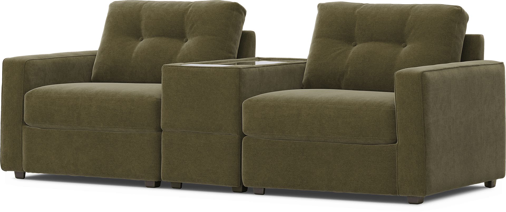 Moss 3 Pc ModularOne with Media Console - Image 1