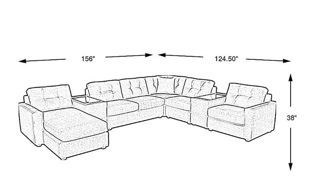Dimension Image. Please refer to the Dimension Tab on this page for dimension details.